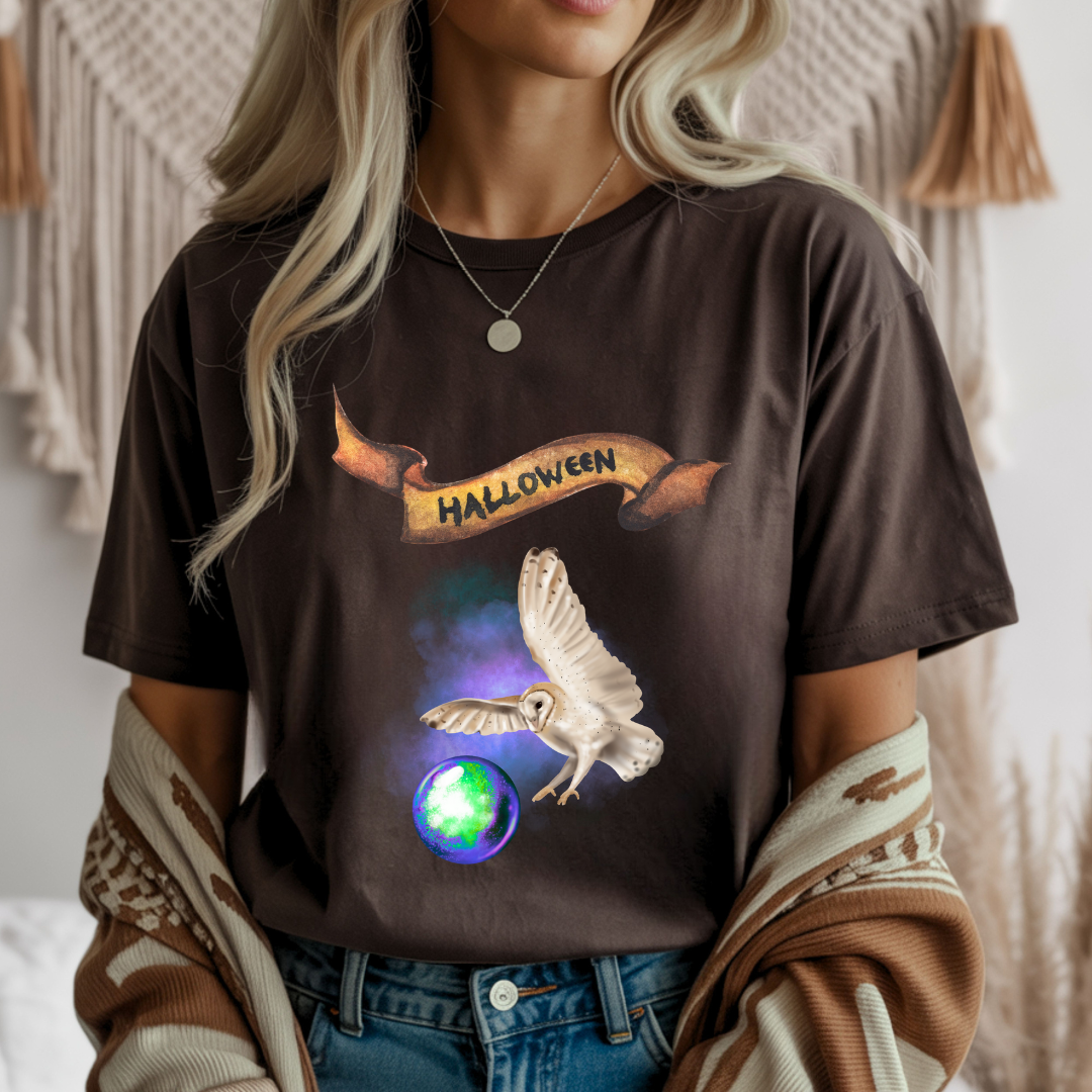 Halloween Owl Unisex T-Shirt