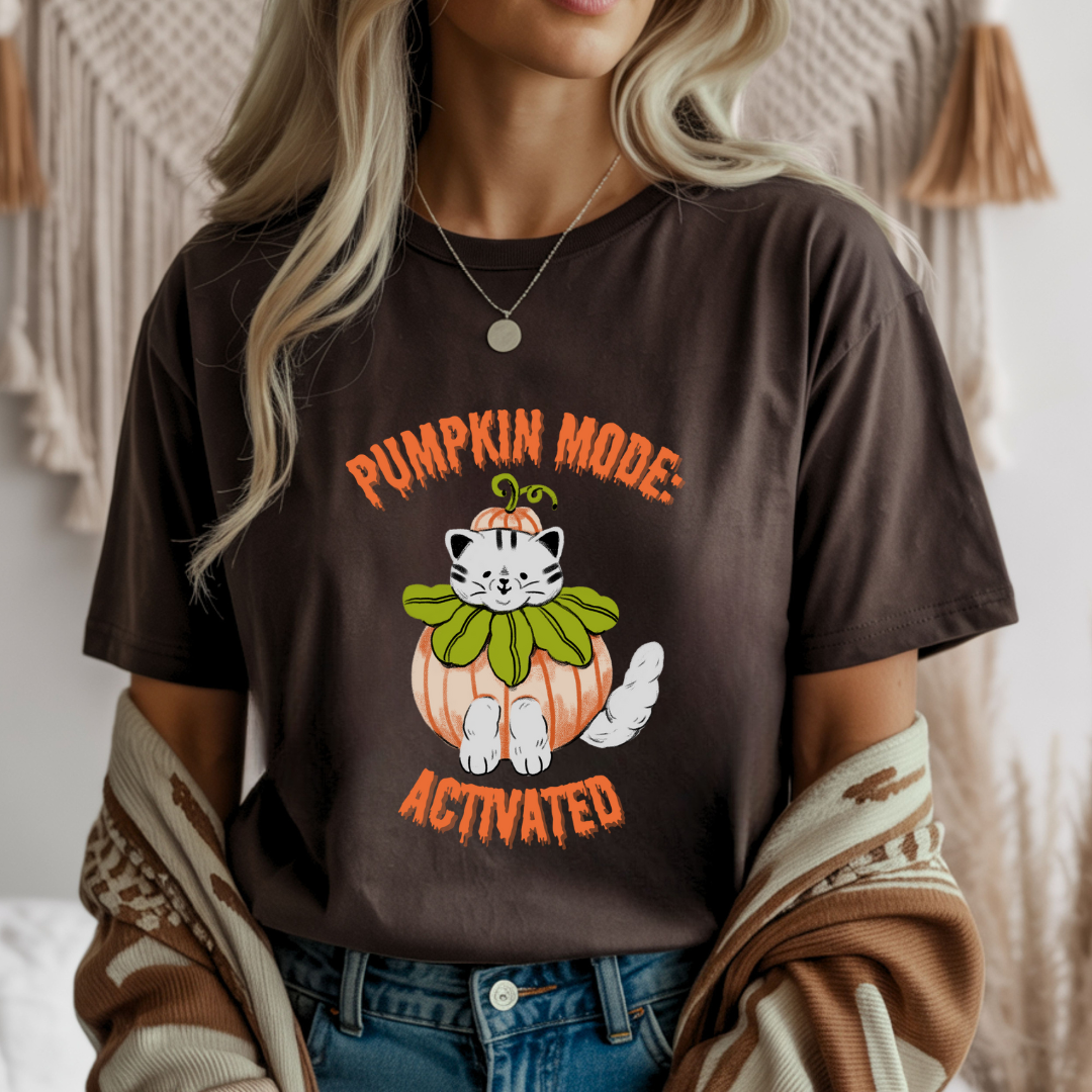 Pumpkin Mode: Activated Unisex T-Shirt