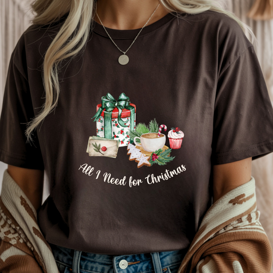 All I Need for Christmas - Christmas Unisex T-Shirt