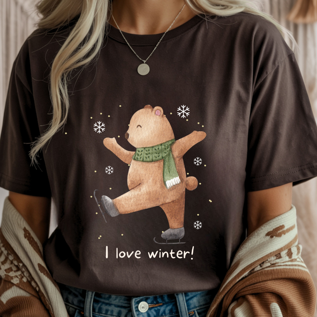 I Love Winter! Winter Unisex T-Shirt