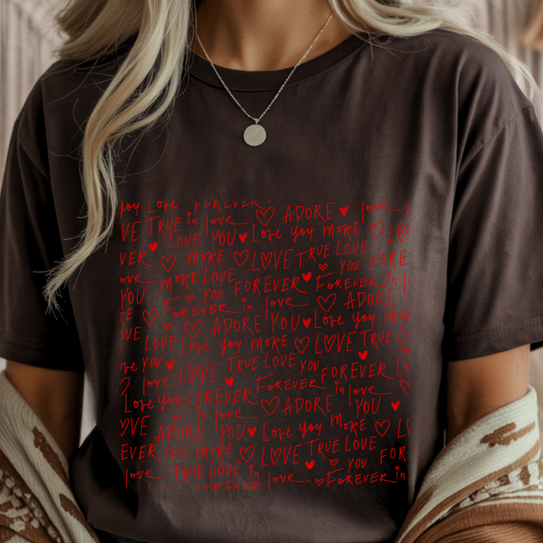 Love Words - Valentines Day Unisex T-Shirt