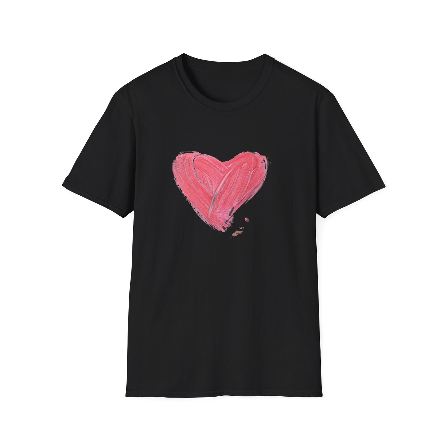 Painted Heart - Valentines Day Unisex T-Shirt