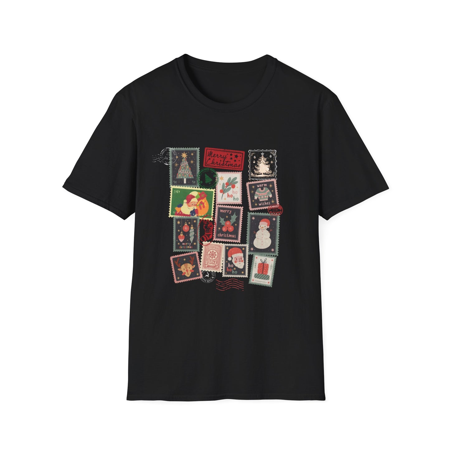 Christmas Stamps - Christmas Unisex T-Shirt