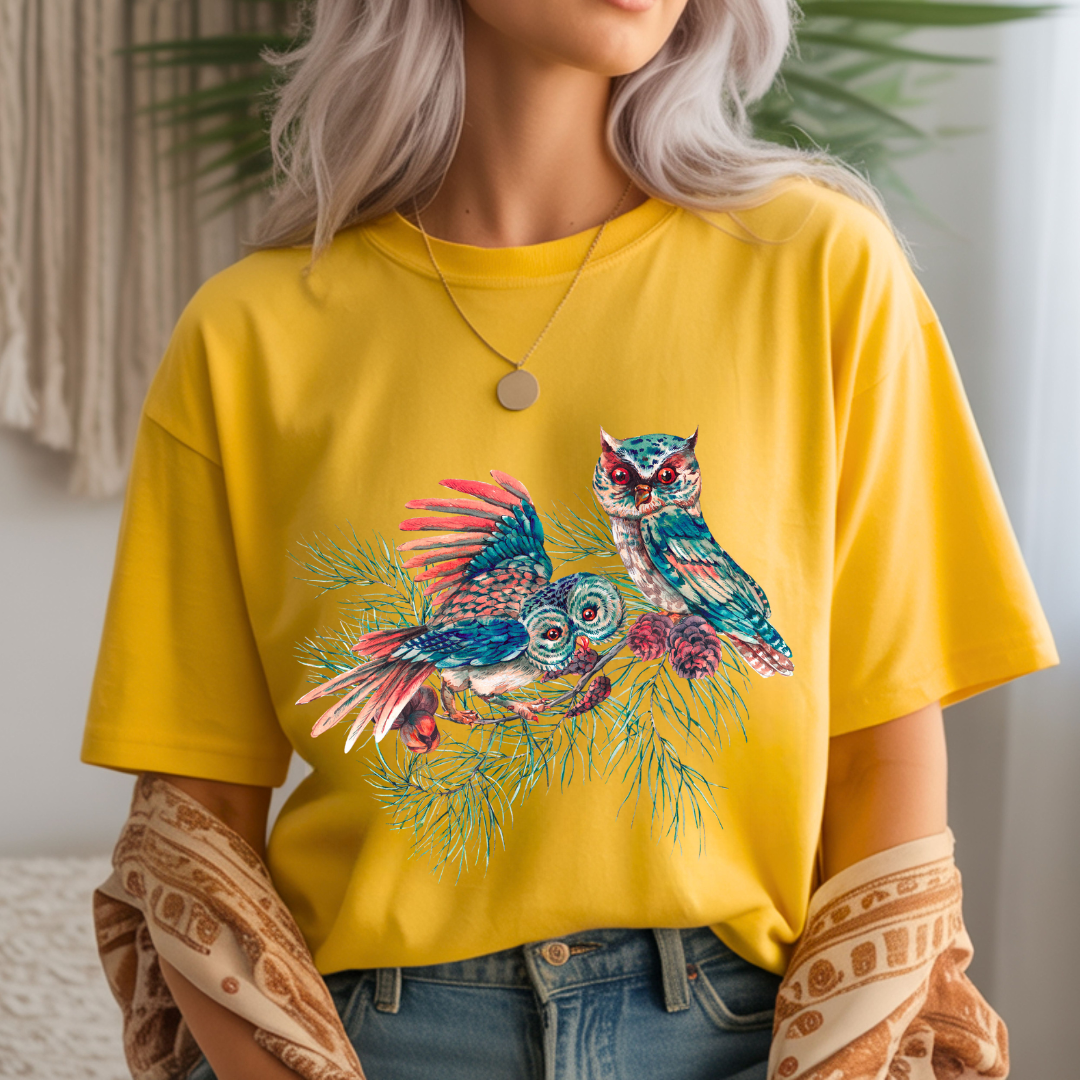 Halloween Owls Unisex T-Shirt