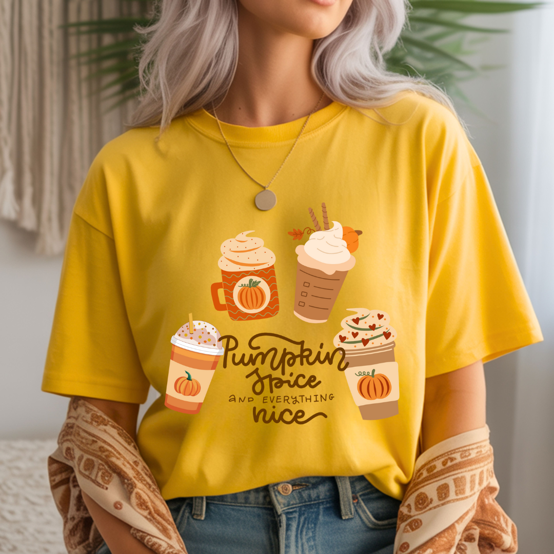 Pumpkin Spice and Everything Nice Unisex T-Shirt