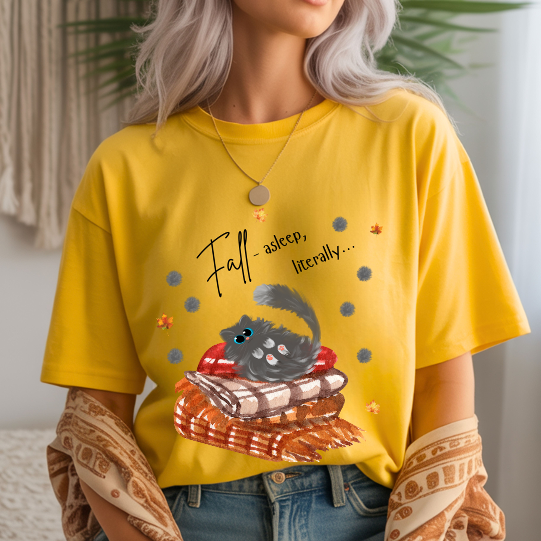 Fall-asleep, Literally - Fall Unisex T-Shirt