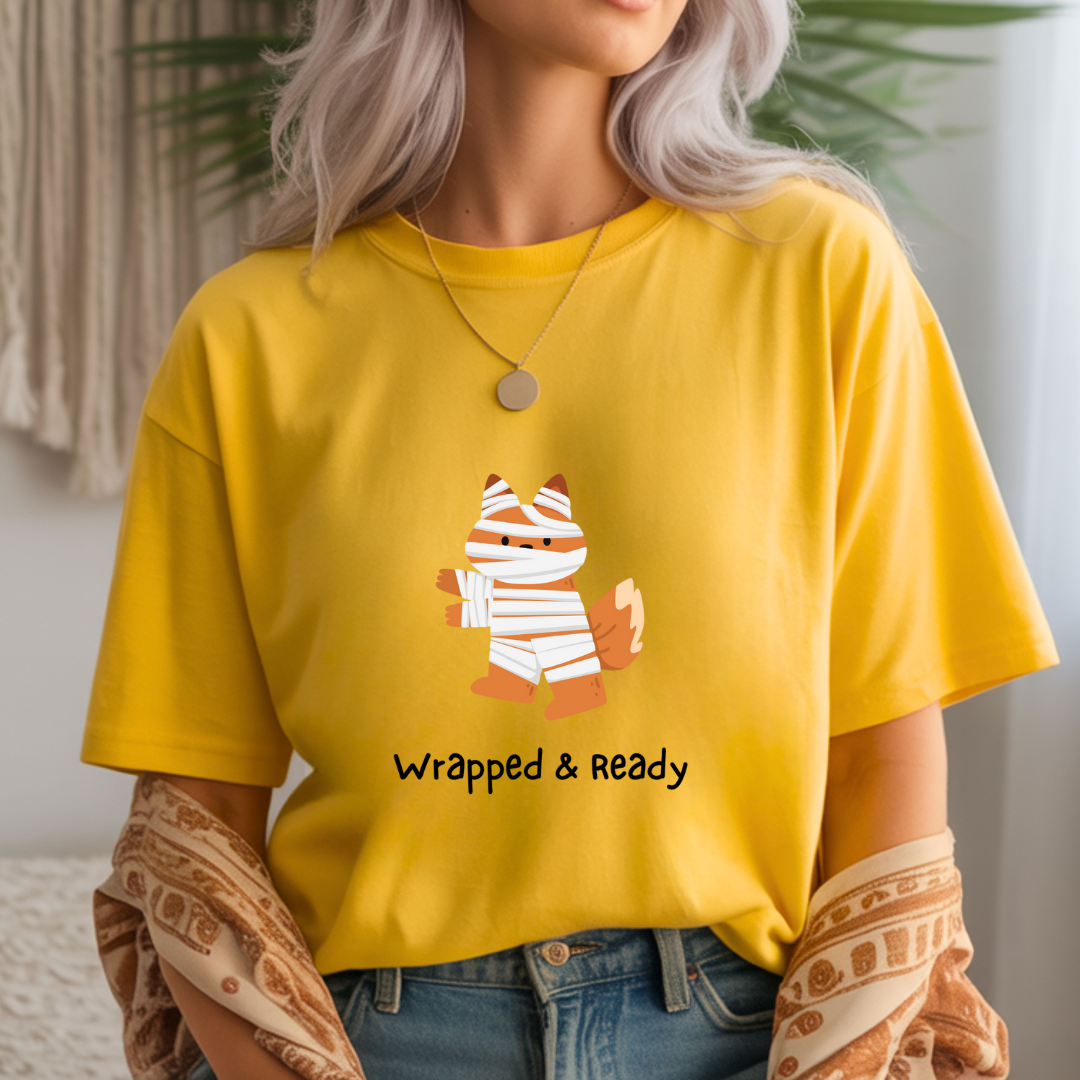 Wrapped and Ready - Halloween Unisex T-Shirt