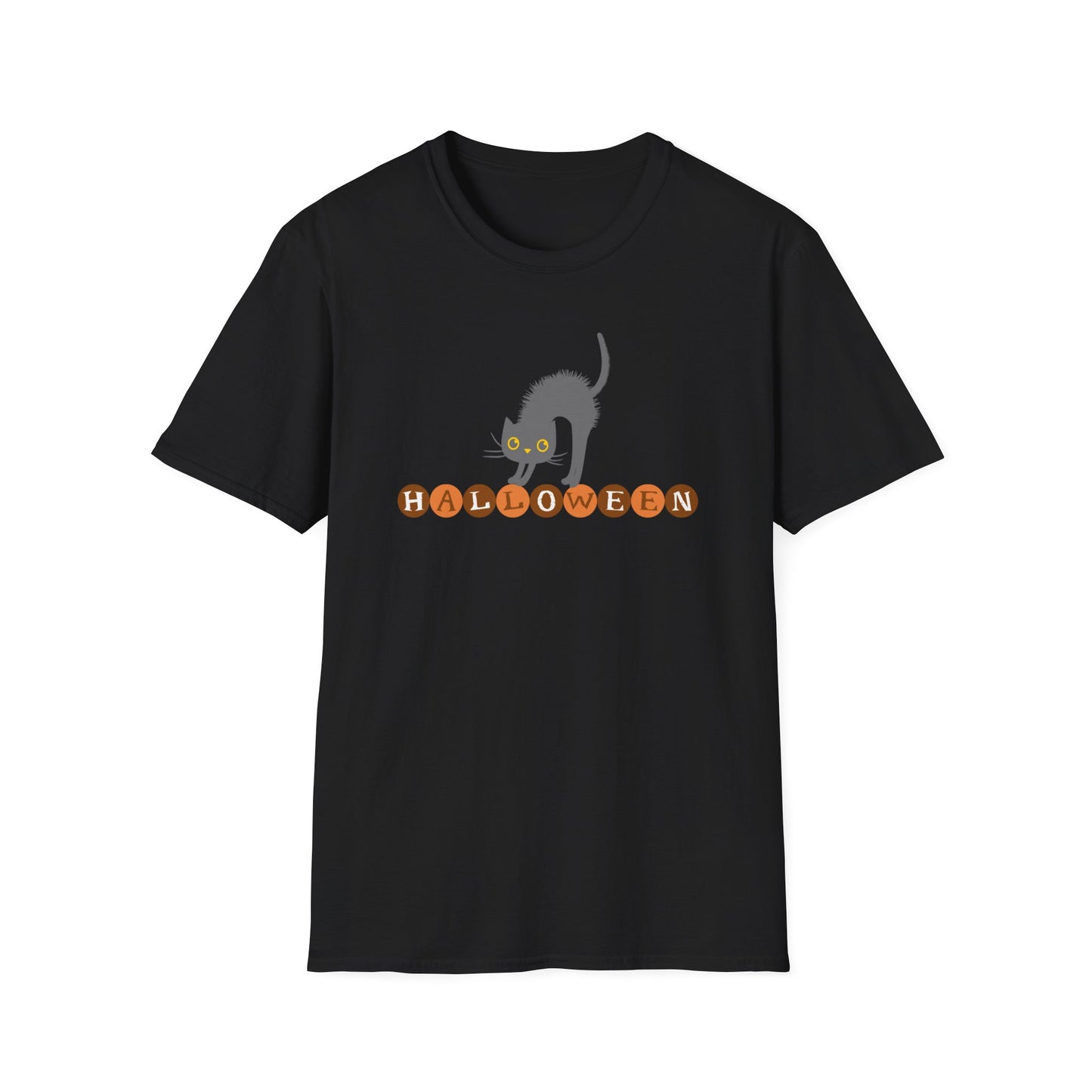 Halloween Cat Unisex T-Shirt
