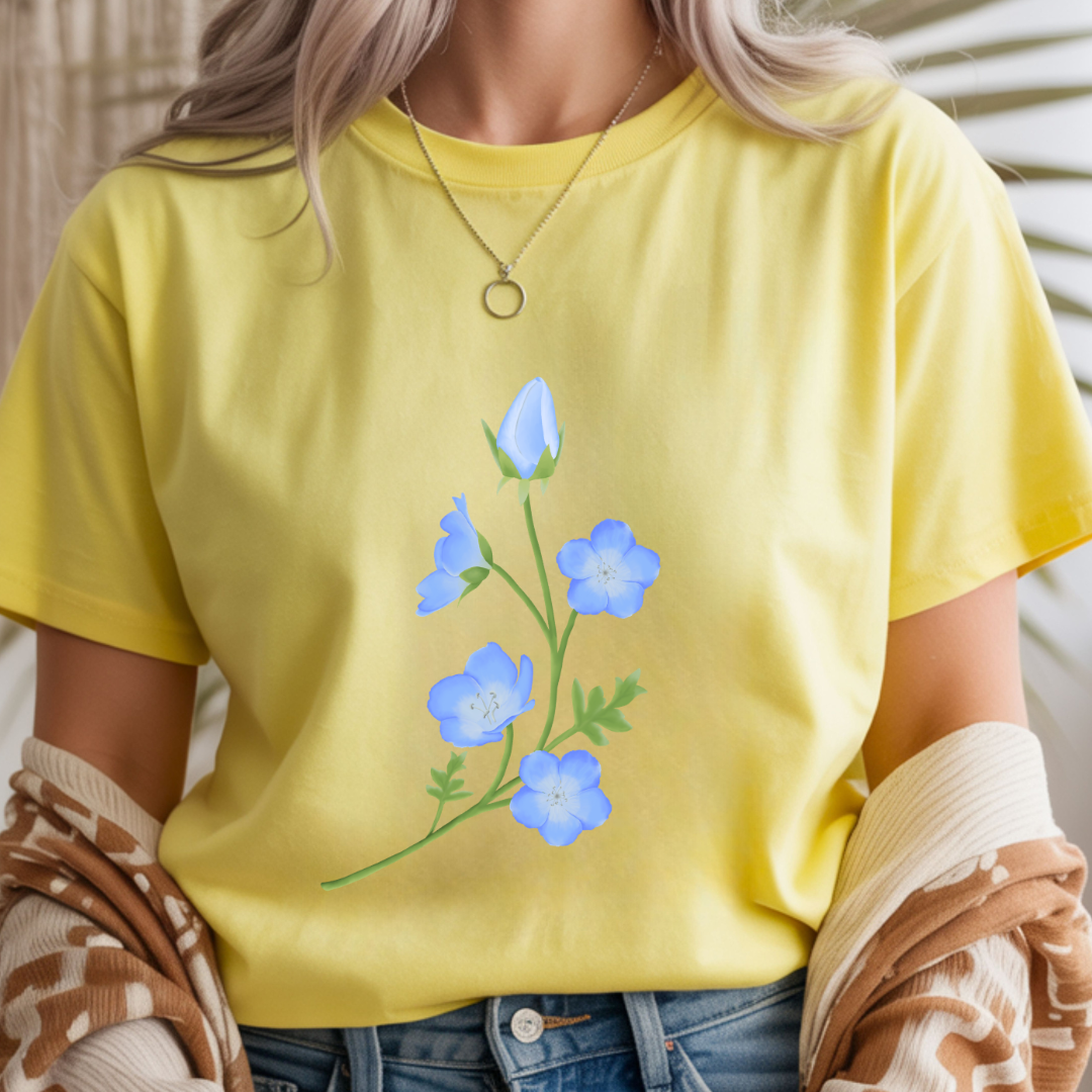 Forget-Me-Not Flower - Spring Unisex T-Shirt