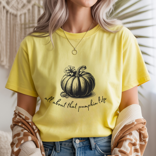 All about the Pumpkin Life Unisex T-Shirt