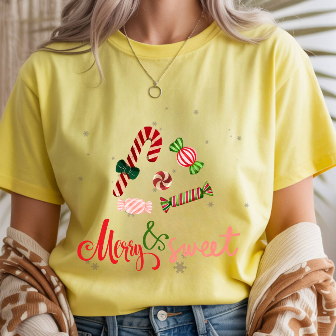 Merry and Sweet - Christmas Unisex T-Shirt