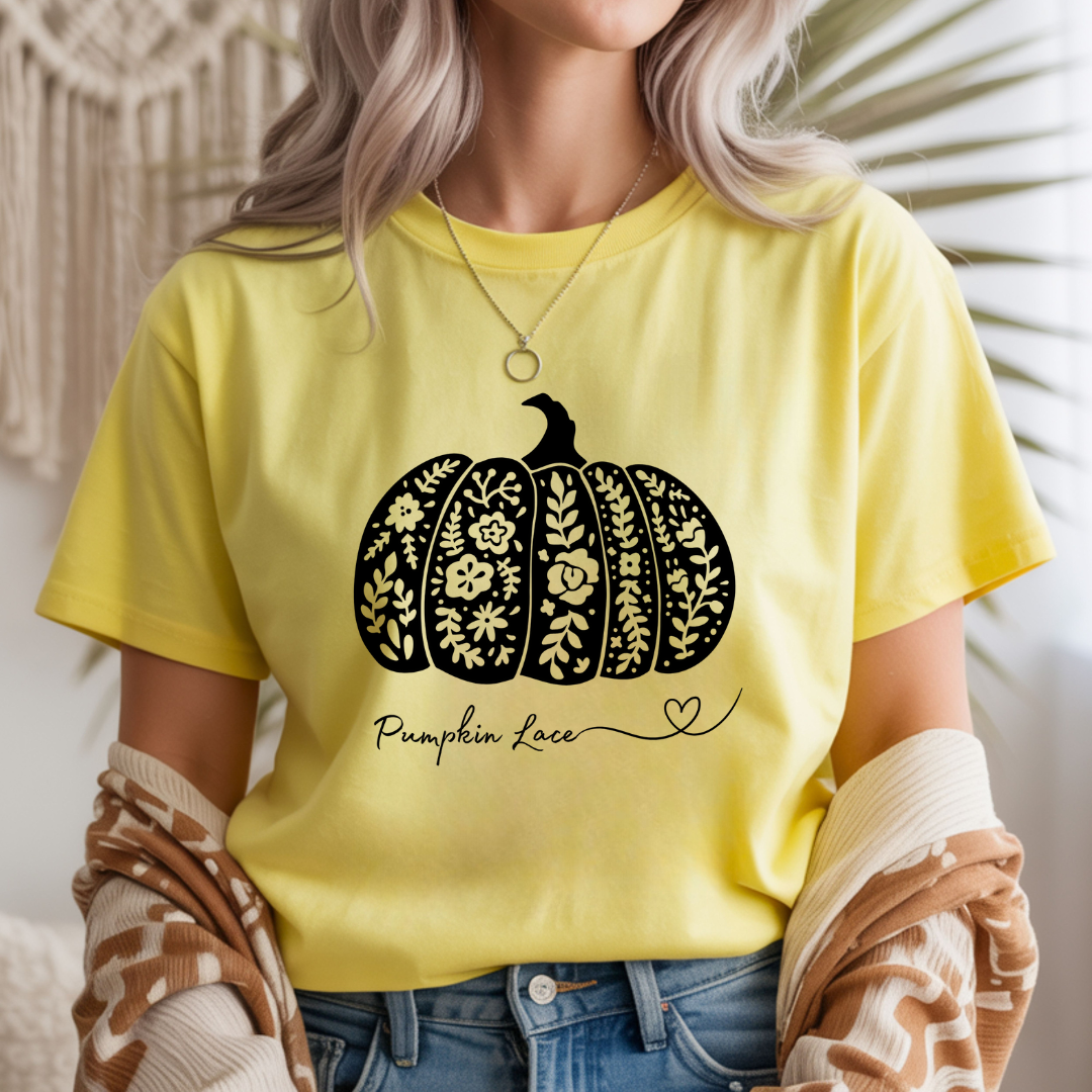 Pumpkin Lace Unisex Softstyle T-Shirt