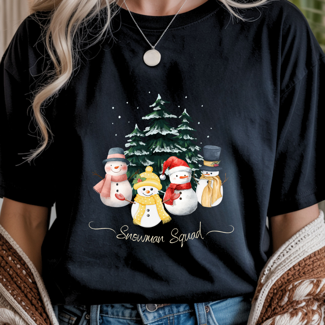 Snowman Squad - Winter Unisex T-Shirt