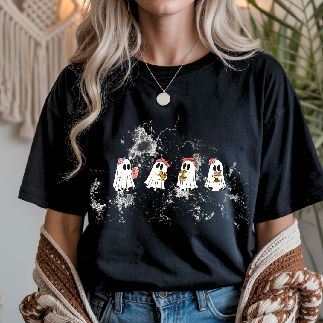 Ghost in the Party - Halloween Unisex T-Shirt