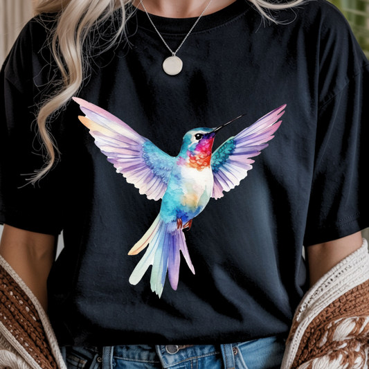 Pastel Hummingbird - Spring Unisex T-Shirt