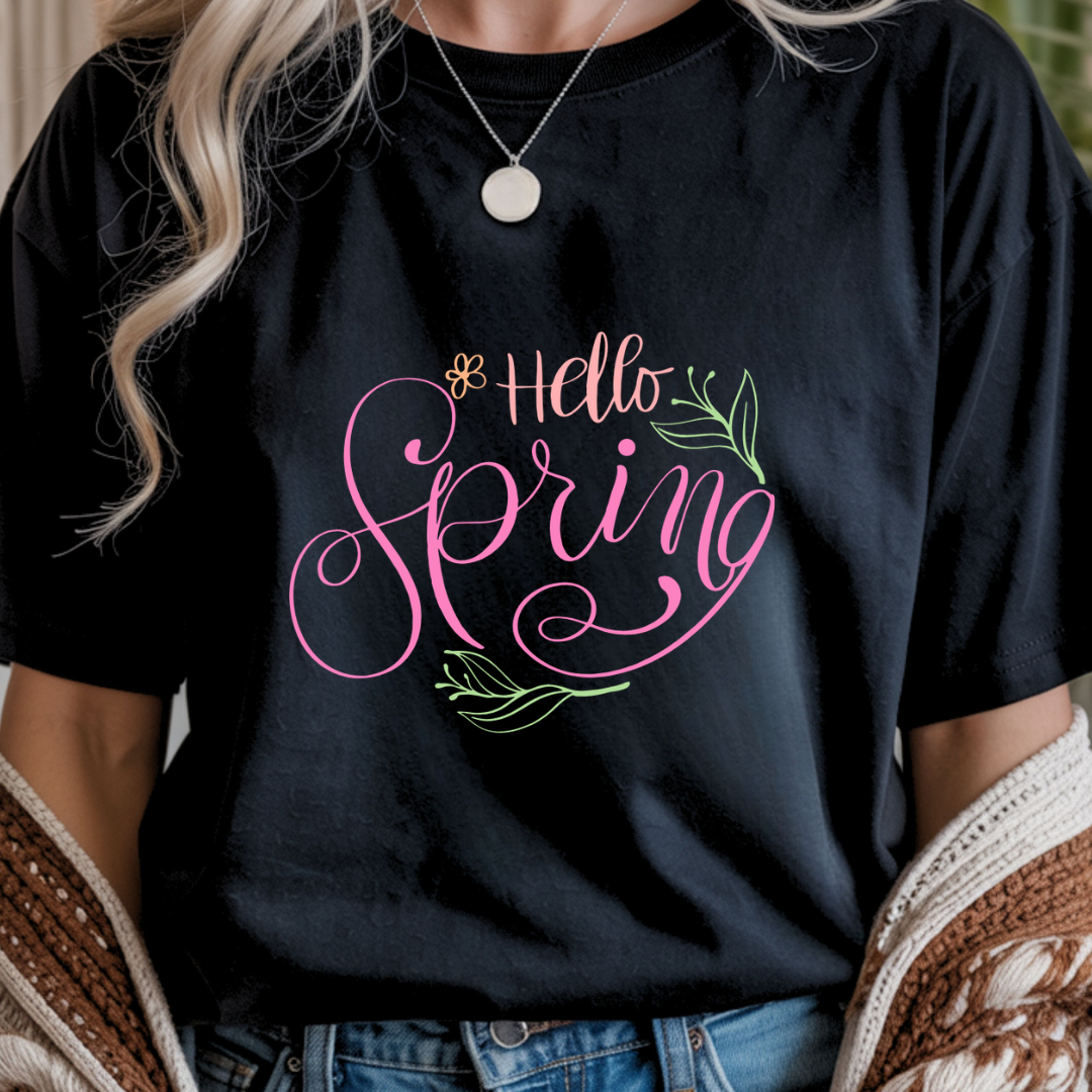 Hello Spring - Spring Unisex T-Shirt