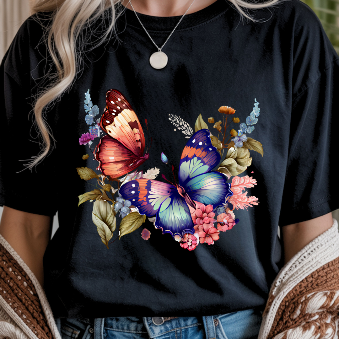 Butterfly Bouquet - Spring Unisex T-Shirt