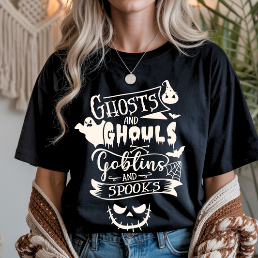 Ghosts, Ghouls - Halloween Unisex T-Shirt
