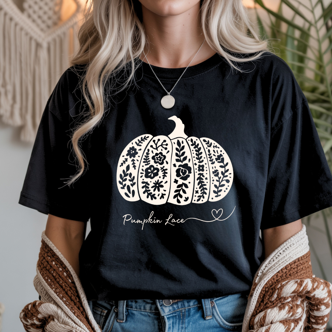 Pumpkin Lace Unisex Softstyle T-Shirt