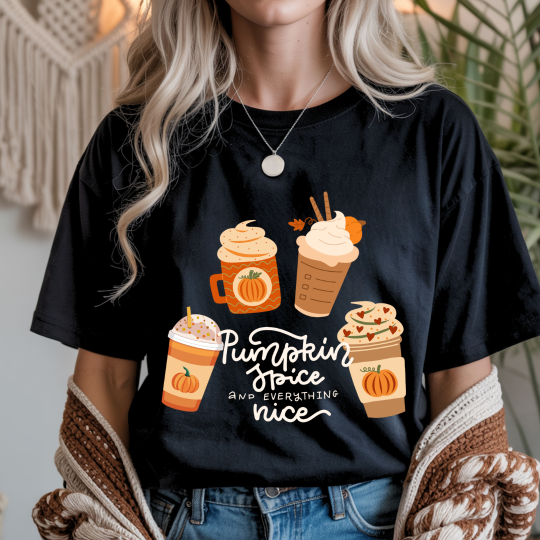 Pumpkin Spice and Everything Nice Unisex T-Shirt