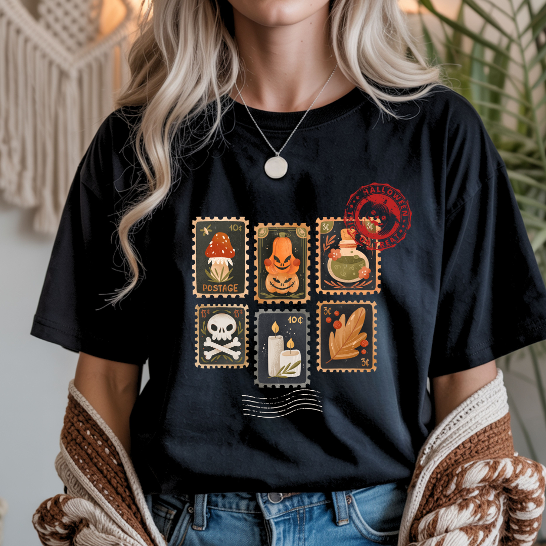 Halloween Stamps Unisex T-Shirt