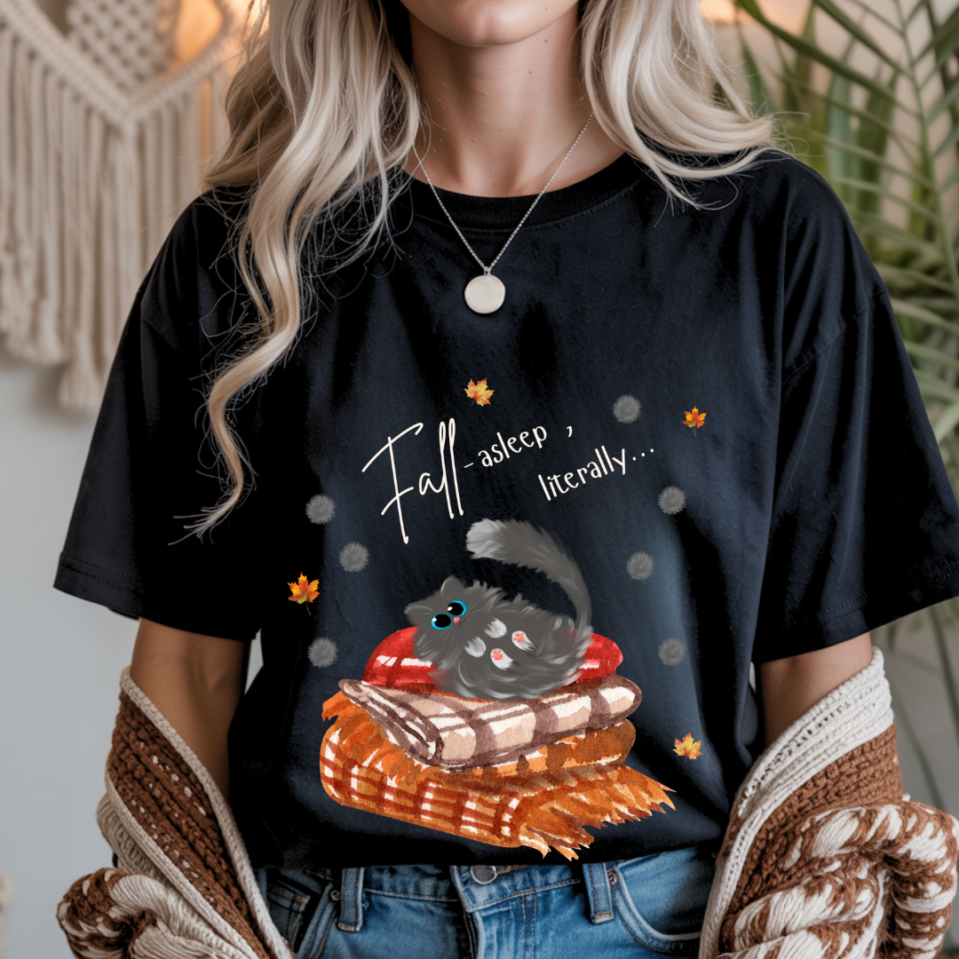 Fall-asleep, Literally - Fall Unisex T-Shirt