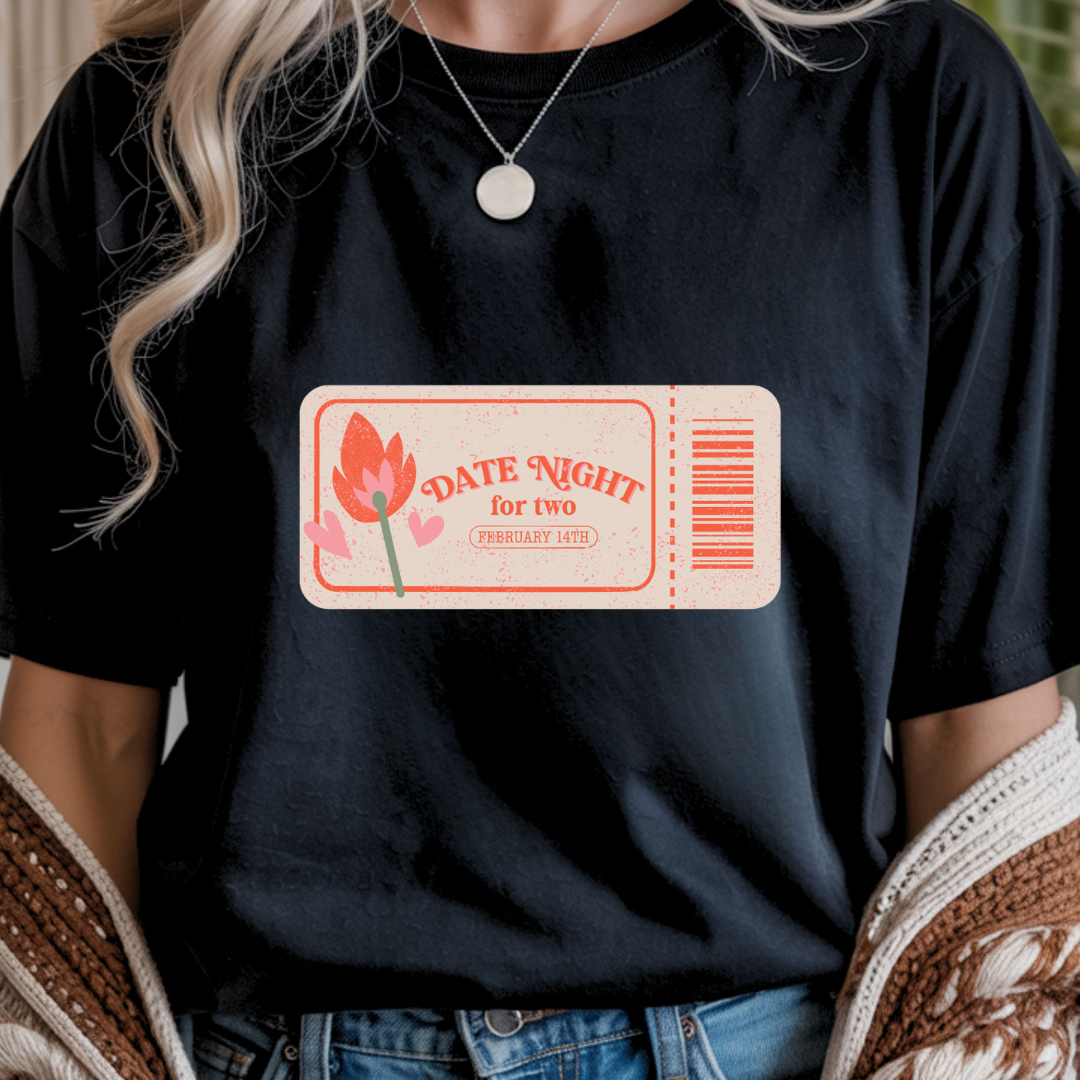 Date Night for Two - Valentines Day Unisex T-Shirt