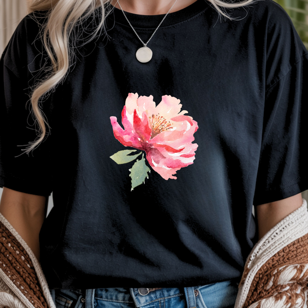 Pink Rose - Spring Unisex T-Shirt