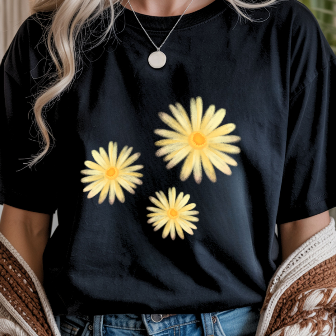Yellow Daisies - Spring Unisex T-Shirt