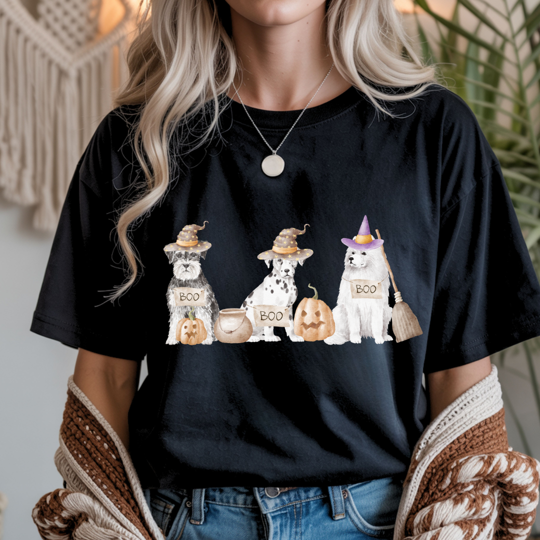 Halloween Party Dogs 4 Unisex T-Shirt