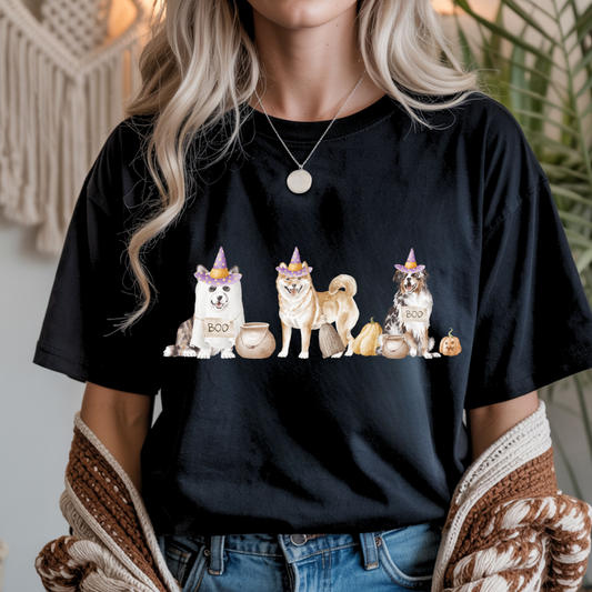 Halloween Party Dogs 3 Unisex T-Shirt