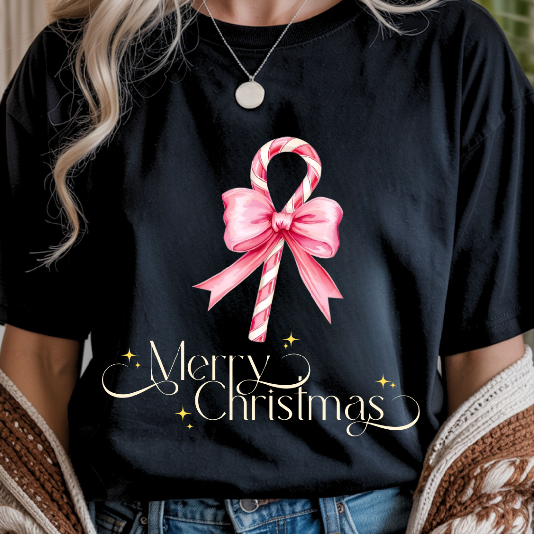 Merry Christmas Candy Cane - Winter Unisex T-Shirt