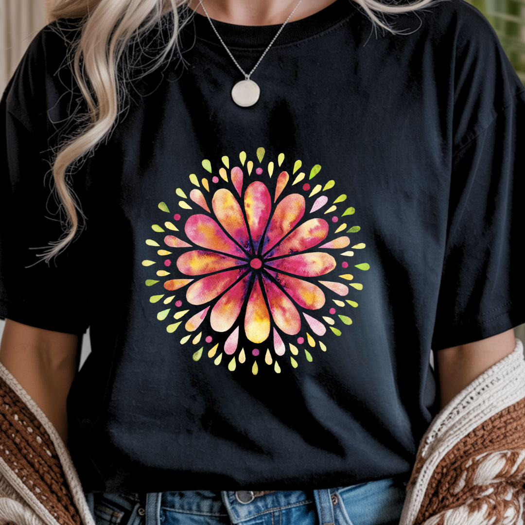 Floral Mandala - Spring Unisex T-Shirt