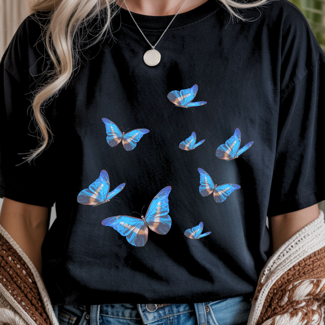Flying Butterflies - Spring Unisex T-Shirt