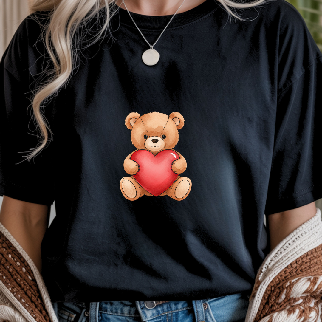 Love Bear - Valentines Day Unisex T-Shirt