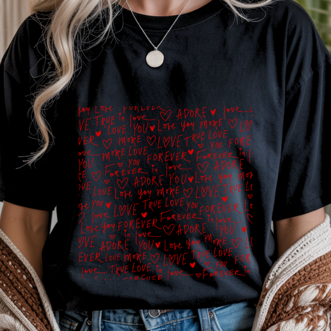 Love Words - Valentines Day Unisex T-Shirt