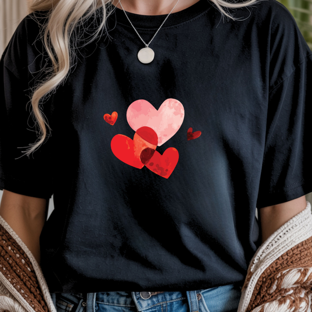 Warm Hearts - Valentines Day Unisex T-Shirt