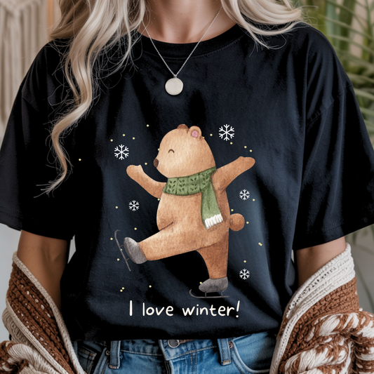 I Love Winter! Winter Unisex T-Shirt