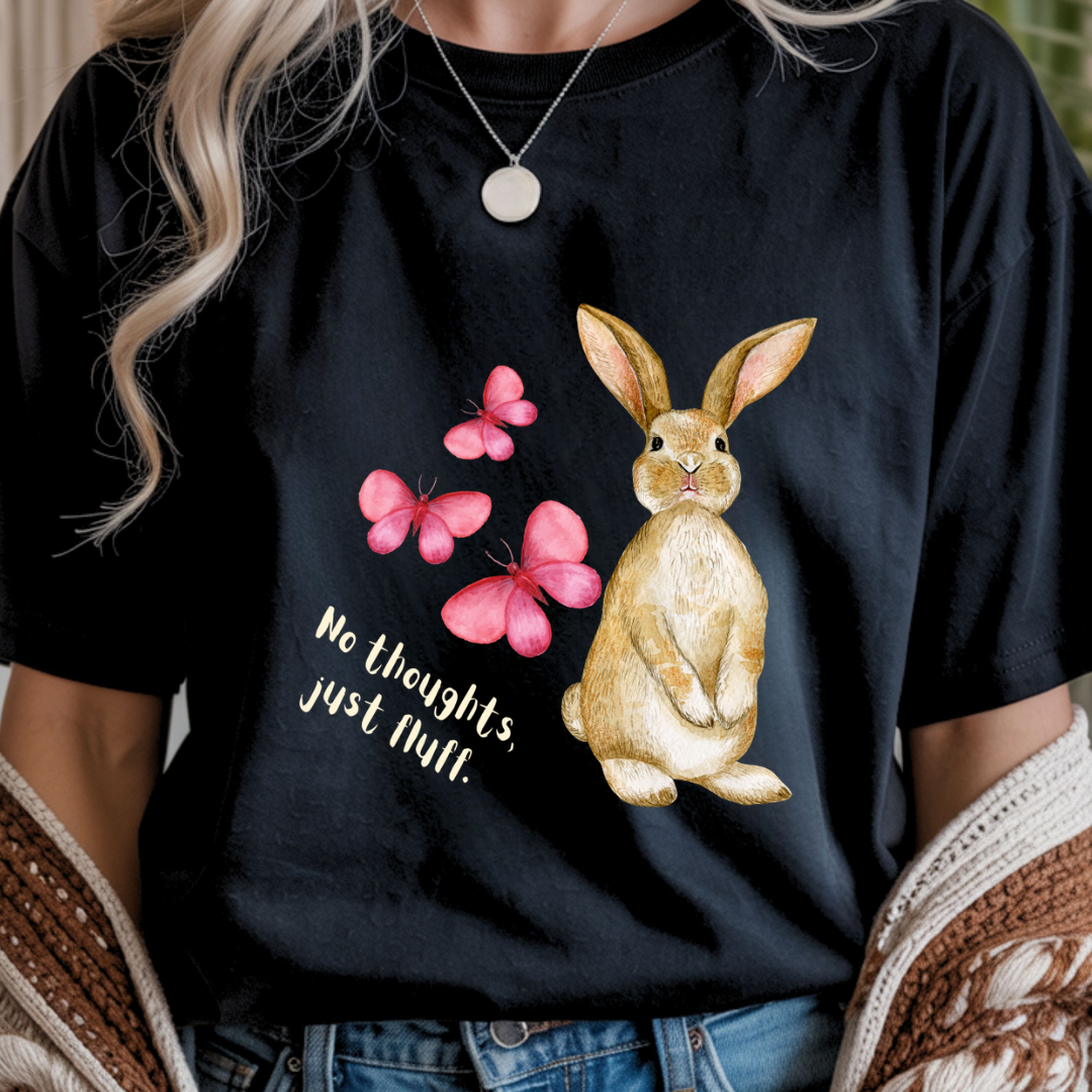 No Thoughts, Just Fluff - Spring Unisex T-Shirt