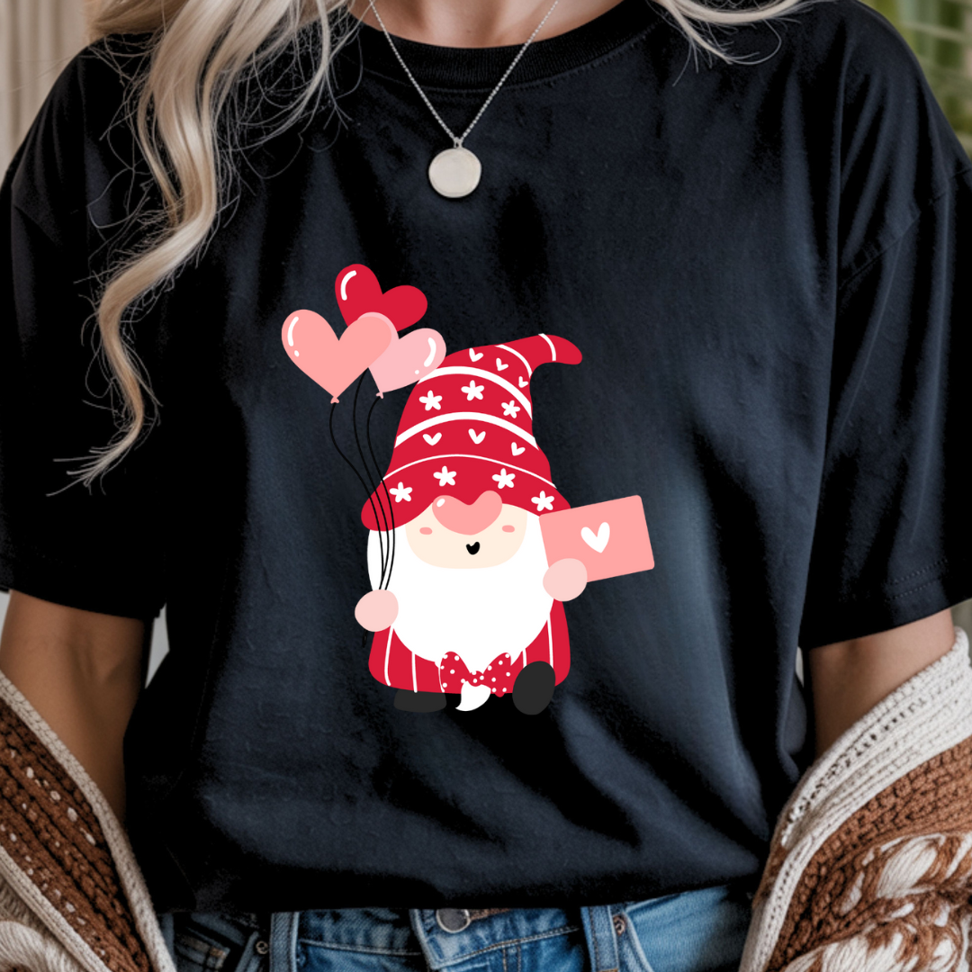 Valentines Gnome - Valentines Day Unisex T-Shirt