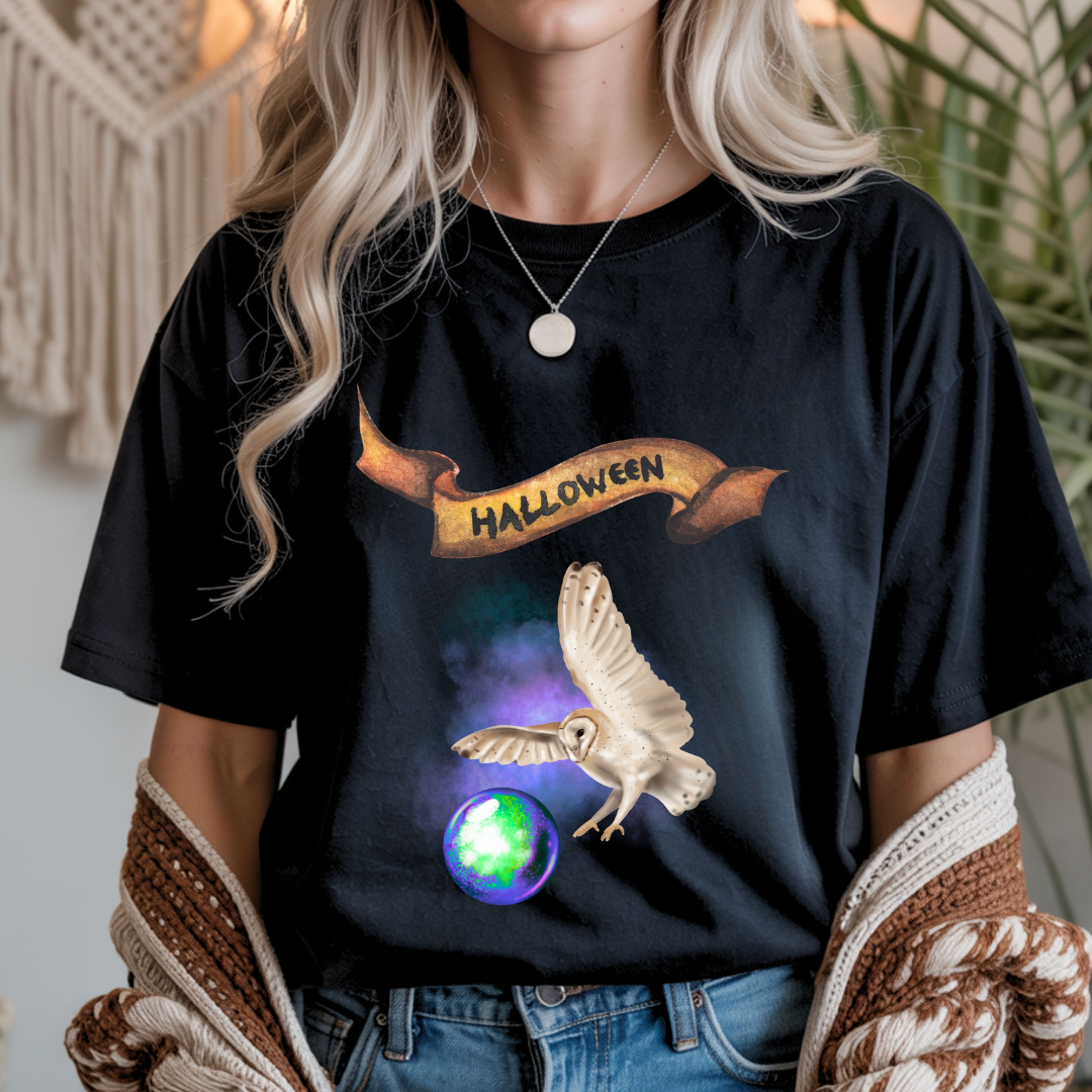 Halloween Owl Unisex T-Shirt