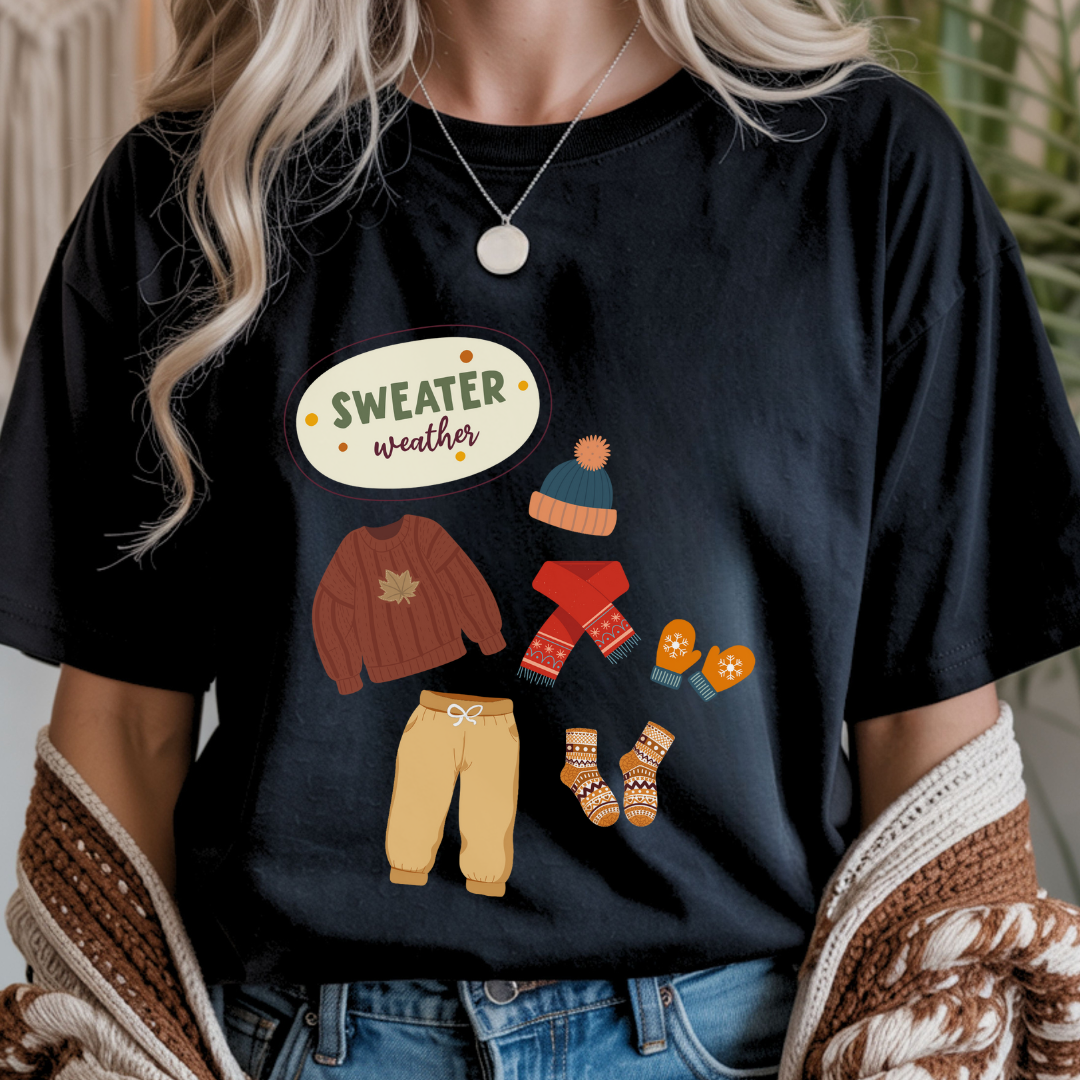Sweater Weather - Winter Unisex T-Shirt