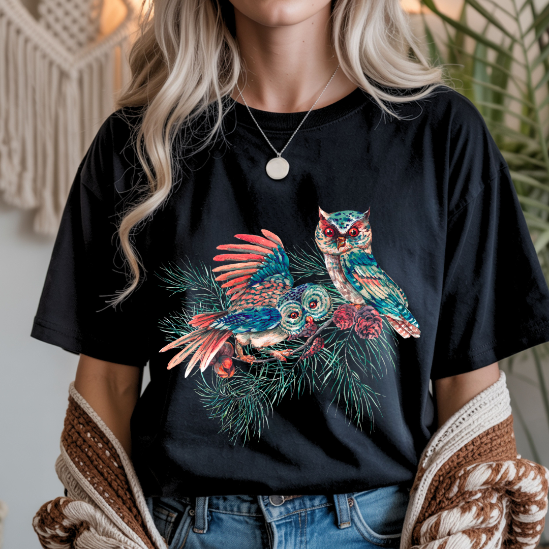 Halloween Owls Unisex T-Shirt