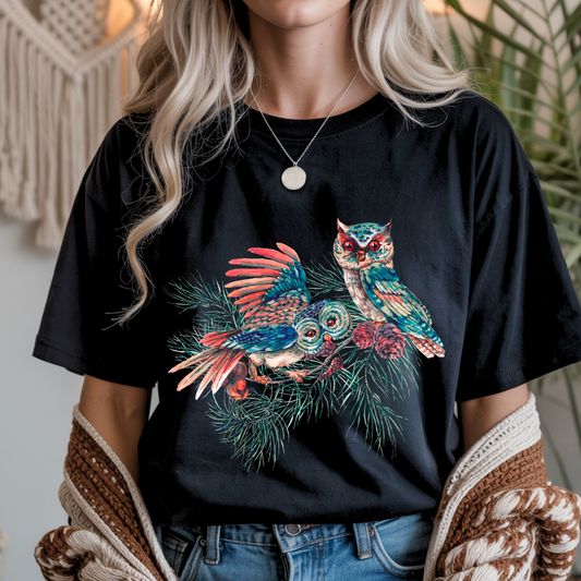 Halloween Owls Unisex T-Shirt