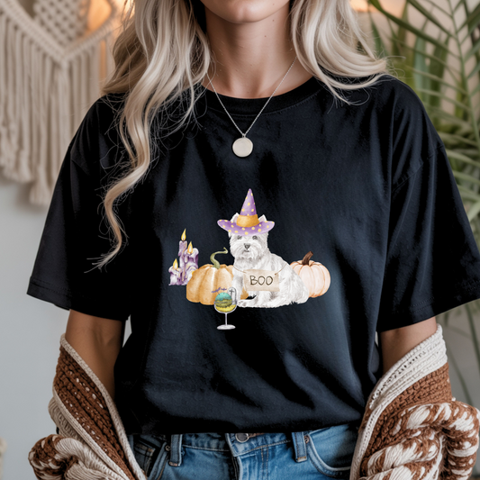 Halloween Party Dog Unisex T-Shirt