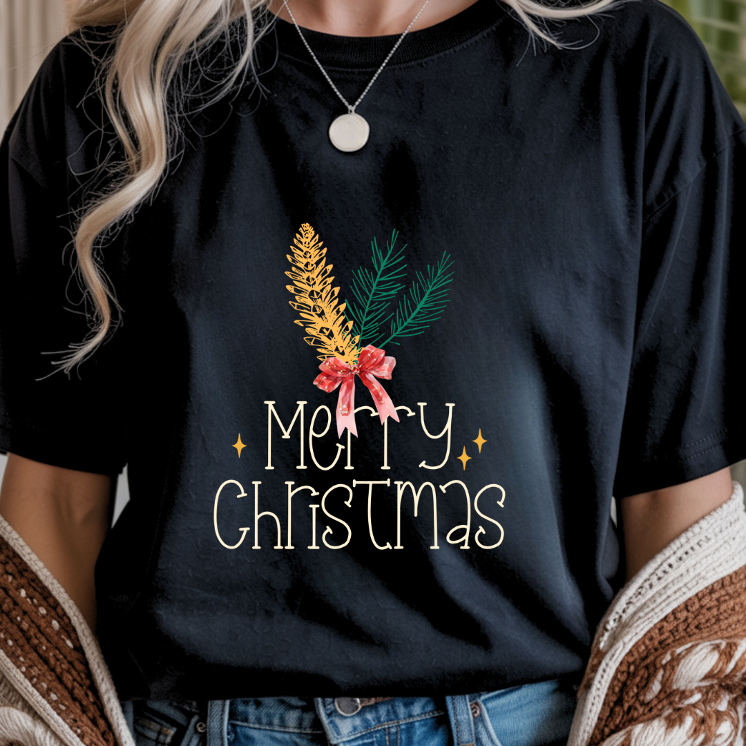 Merry Christmas Pine - Winter Unisex T-Shirt