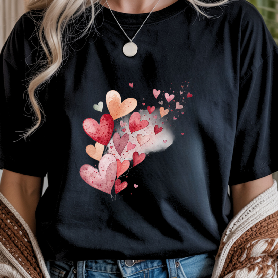 Magical Hearts - Valentines Day Unisex T-Shirt