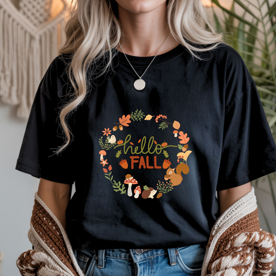 Hello Fall Unisex T-Shirt