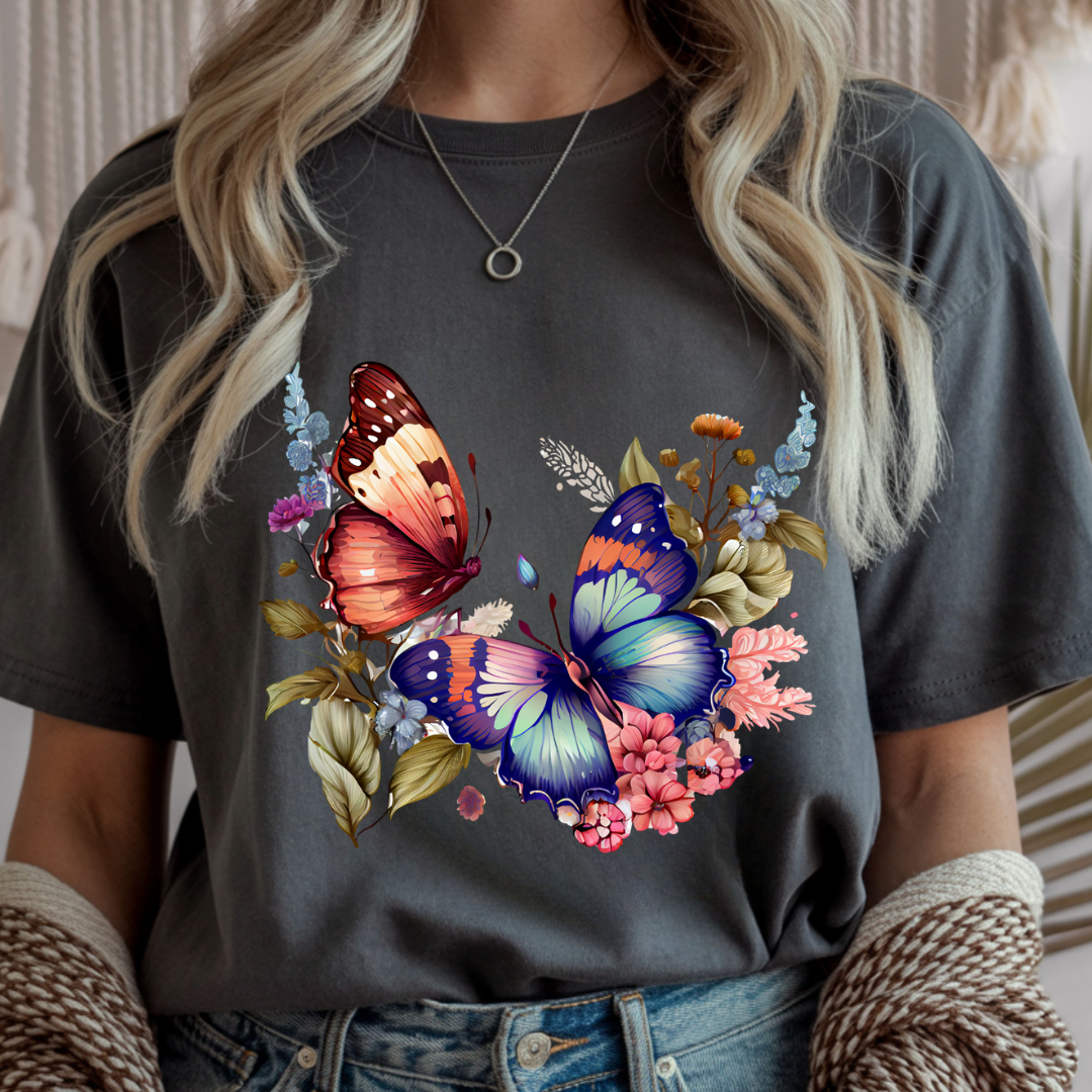 Butterfly Bouquet - Spring Unisex T-Shirt