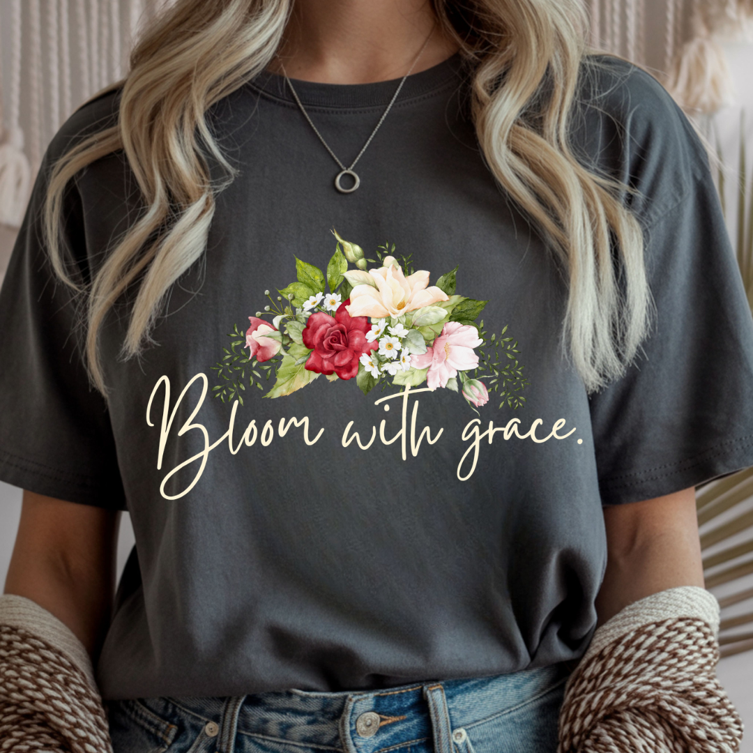 Bloom with Grace - Spring Unisex T-Shirt